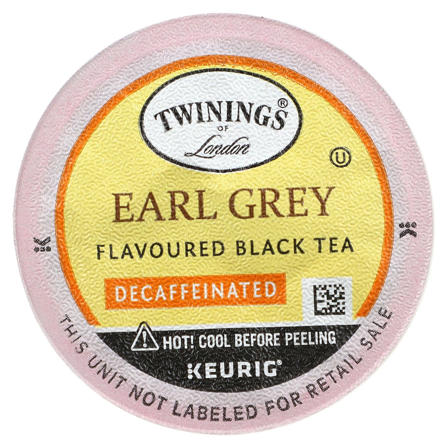 Twinings, Earl Grey Black Tea, Decaffeinated, 24 K-Cup Pods, 0.11 oz (3.2 g) Each