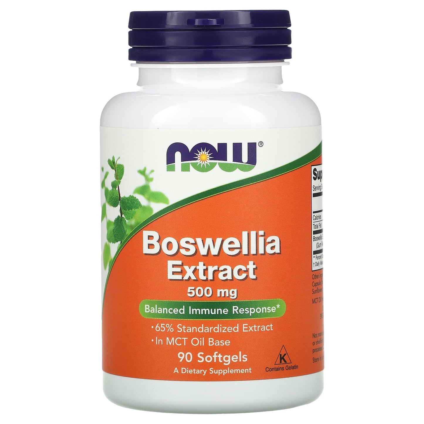 NOW Foods-Boswellia Extract-500 mg-90 Softgels