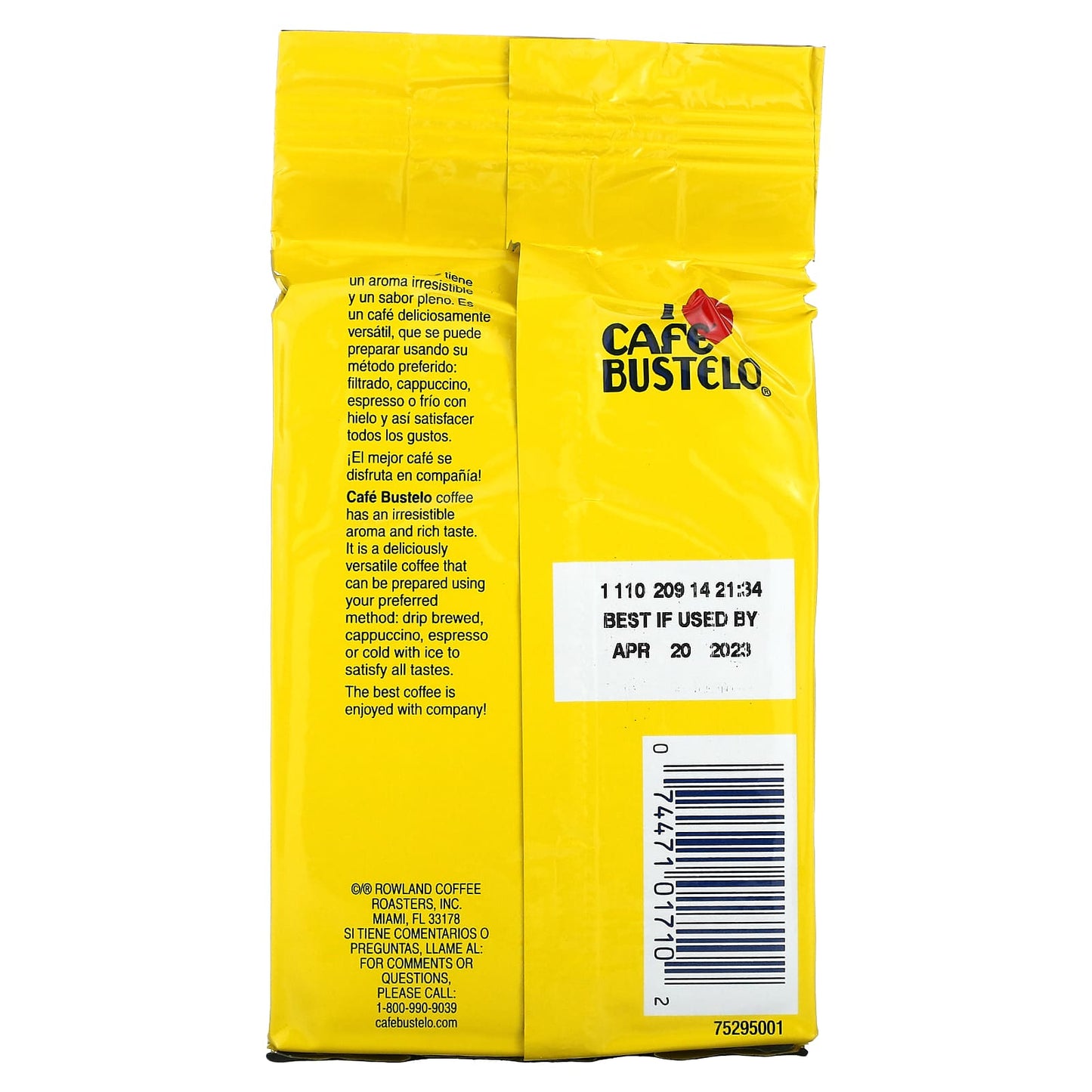 Café Bustelo, Espresso Ground Coffee, 6 oz (170 g)