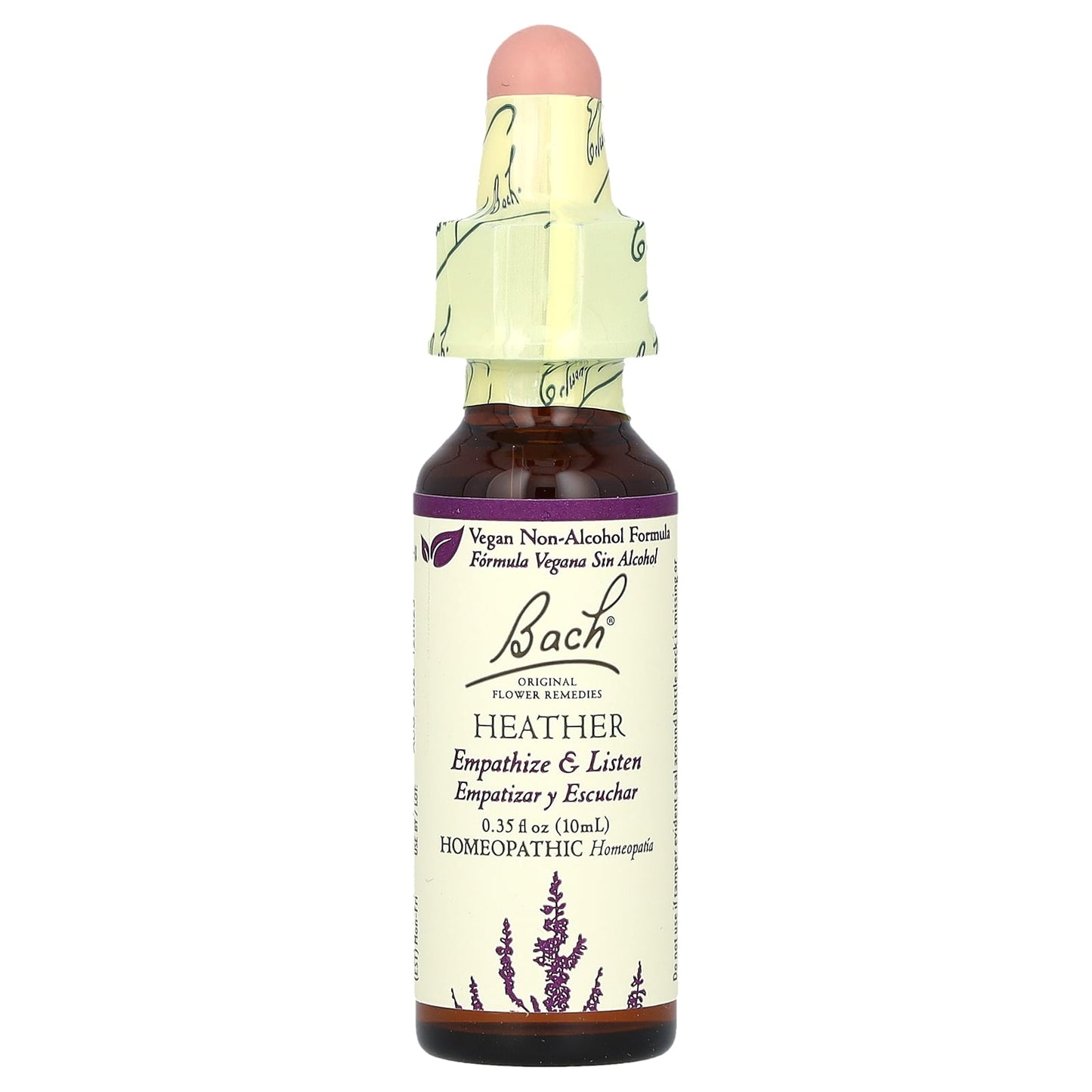 Bach, Original Flower Remedies, Heather, 0.35 fl oz (10 ml)