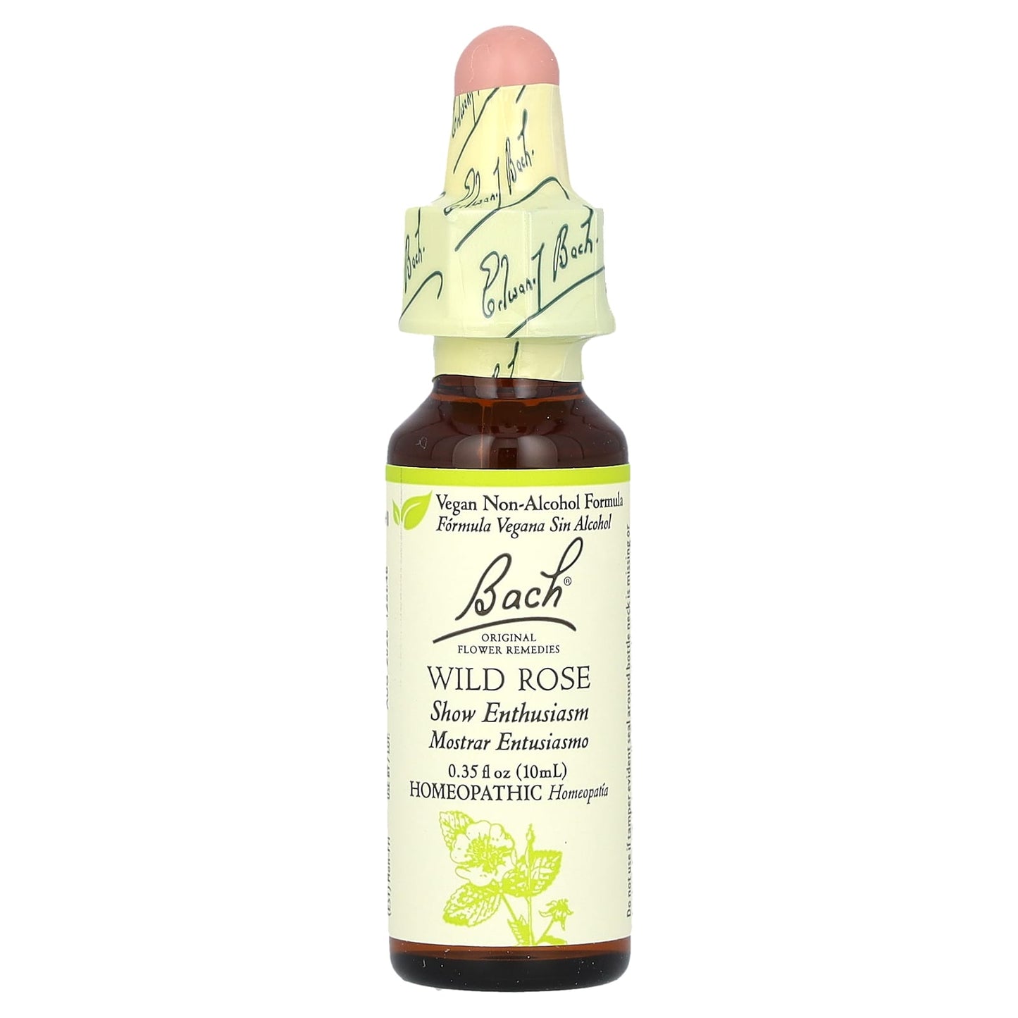 Bach, Original Flower Remedies, Wild Rose, 0.35 fl oz (10 ml)