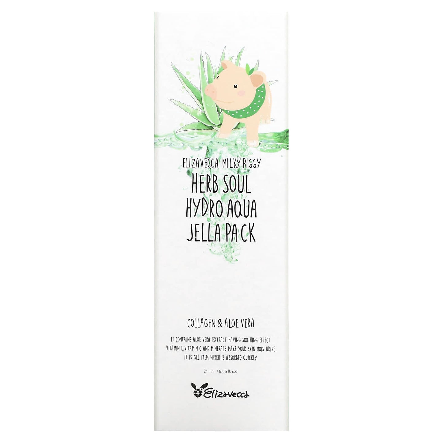 Elizavecca, Milky Piggy, Herb Soul Hydro Aqua Jella Pack, 8.45 fl oz (250 ml)