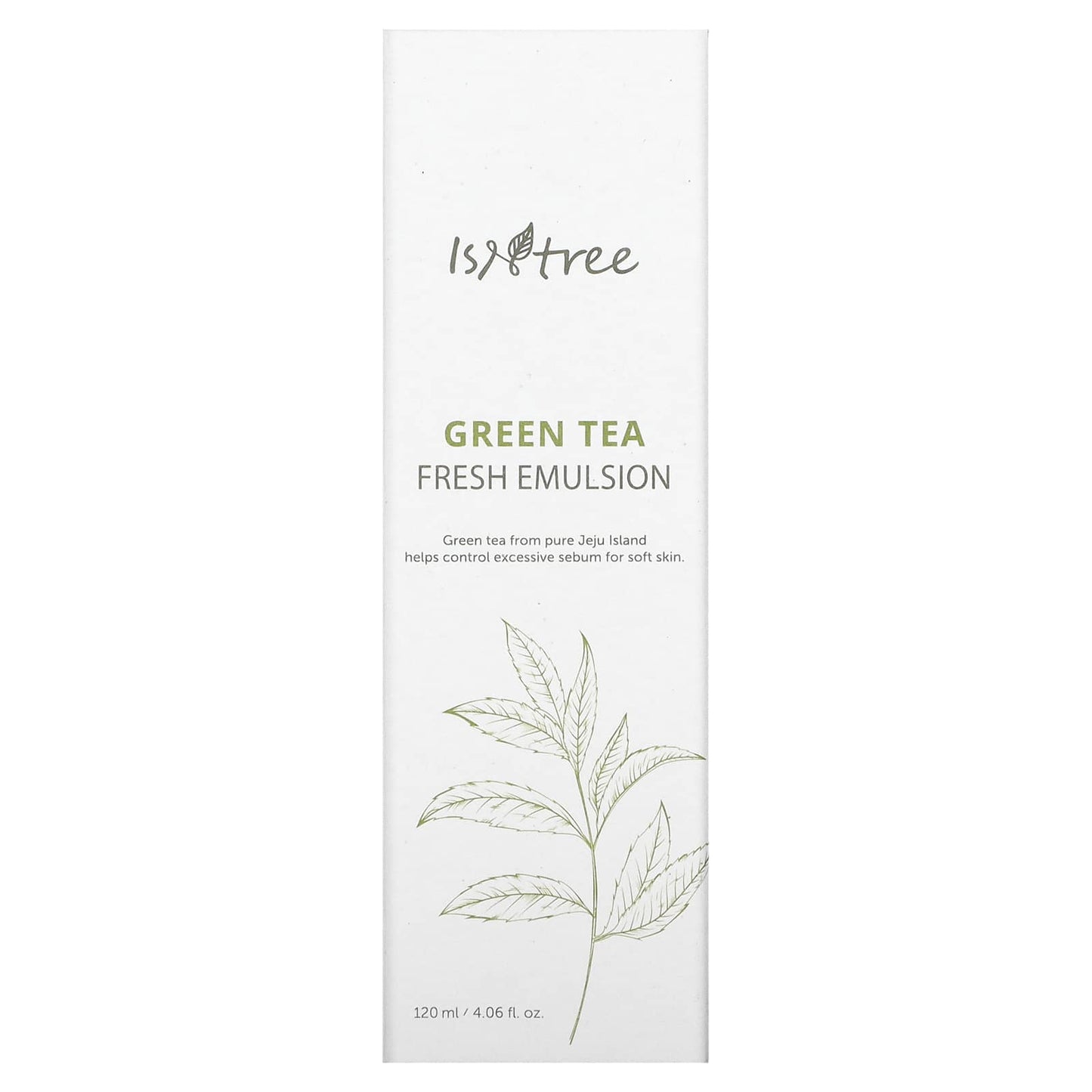 ISNtree, Green Tea Fresh Emulsion, 4.06 fl oz (120 ml)