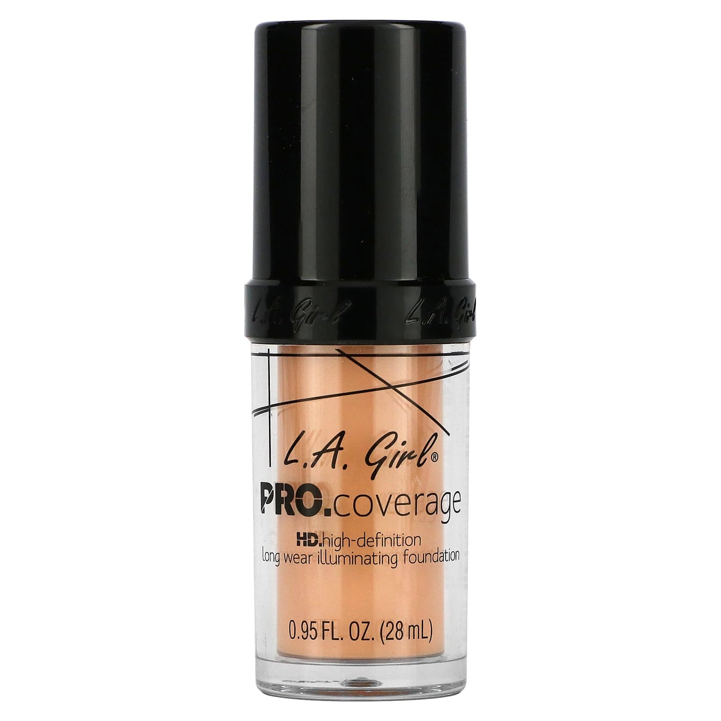 L.A. Girl-Pro Coverage HD Foundation-Fair-0.95 fl oz (28 ml)