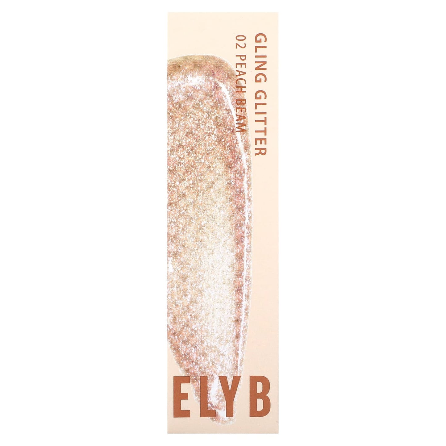 Tony Moly, Lovely Beam Gling Glitter, 02 Peach Bean, 2 g (0.07 oz)