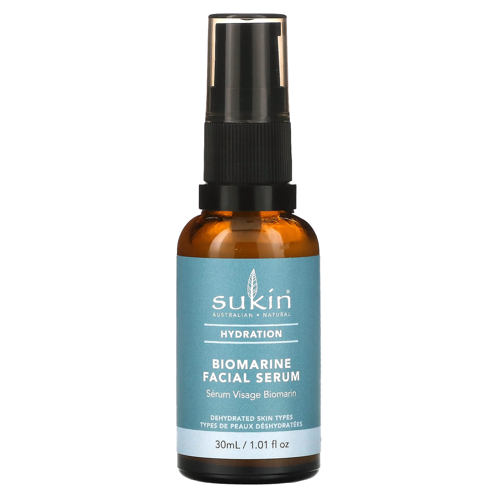 Sukin-Biomarine Facial Serum-Hydration-1.01 fl oz (30 ml)