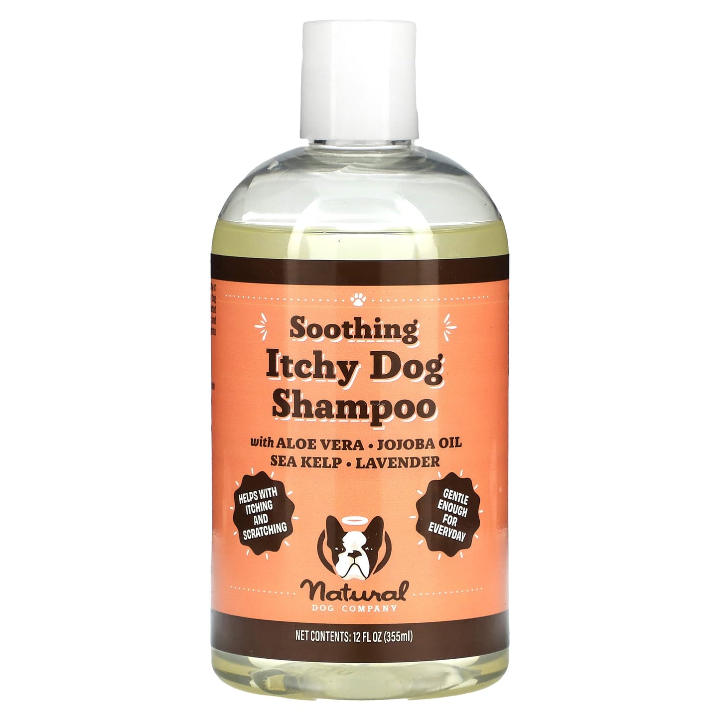 Natural Dog Company-Soothing Itchy Dog Shampoo-12 oz (355 ml)