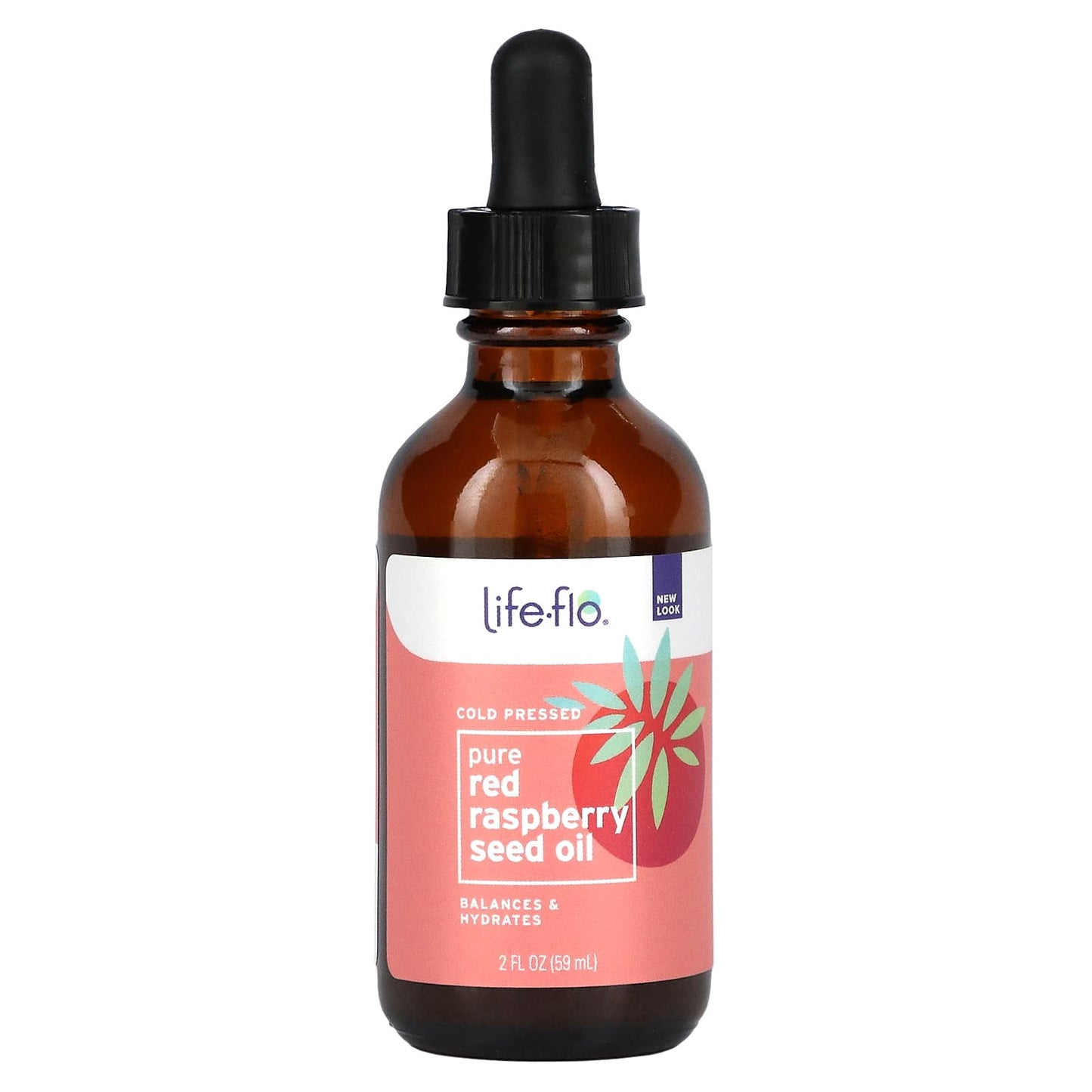 Life-flo-Pure Red Raspberry Seed Oil-2 fl oz (60 ml)