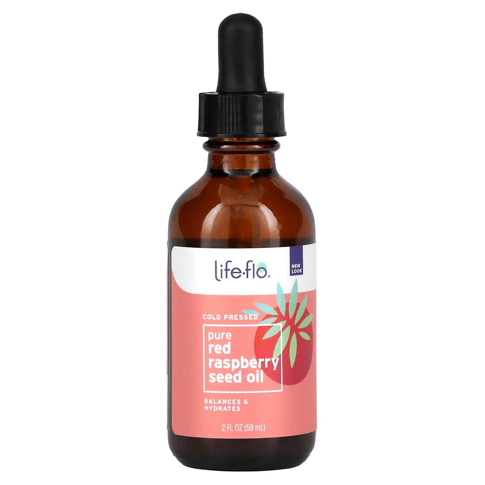 Life-flo-Pure Red Raspberry Seed Oil-2 fl oz (60 ml)