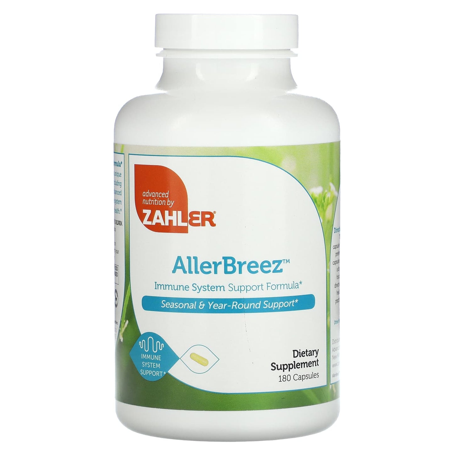 Zahler-AllergBreeze-Immune System Support Formula-180 Capsules