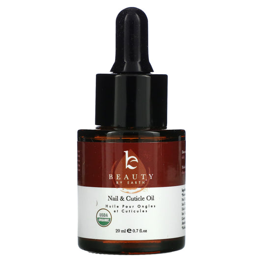 Beauty By Earth-Organic Nail & Cuticle Oil-0.7 fl oz (20 ml)