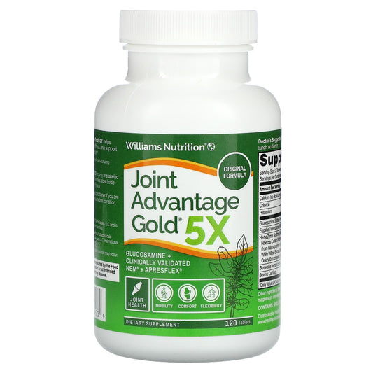 Williams Nutrition-Joint Advantage Gold 5X-120 Tablets