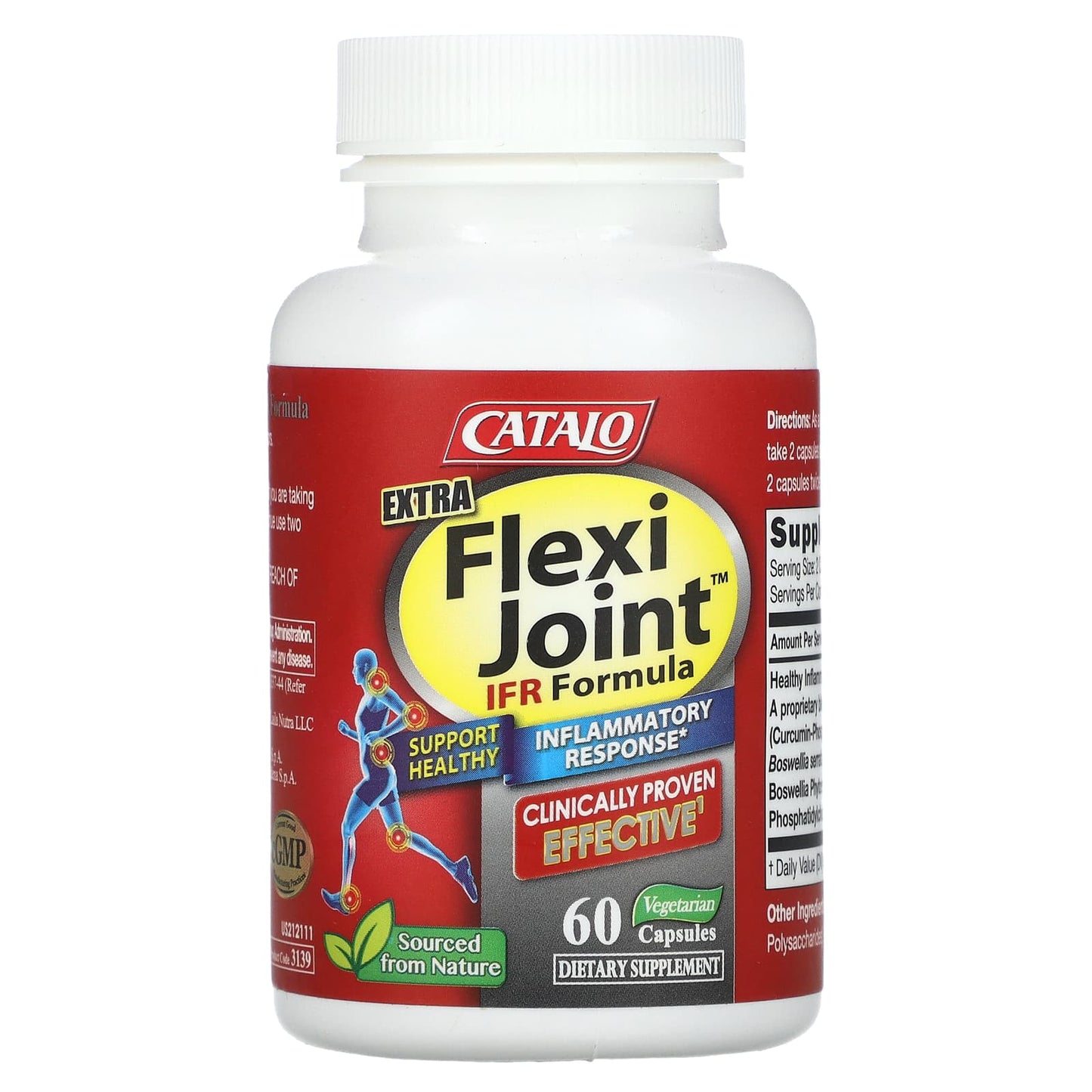 Catalo Naturals, Extra Flexi Joint, IFR Formula, 60 Vegetarian Capsules