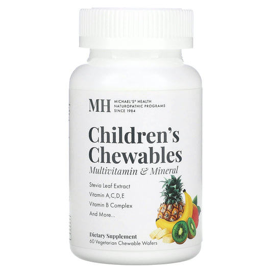 Michael's Naturopathic-Children's Chewables-Natural Fruit -60 Vegetarian Chewable Wafers