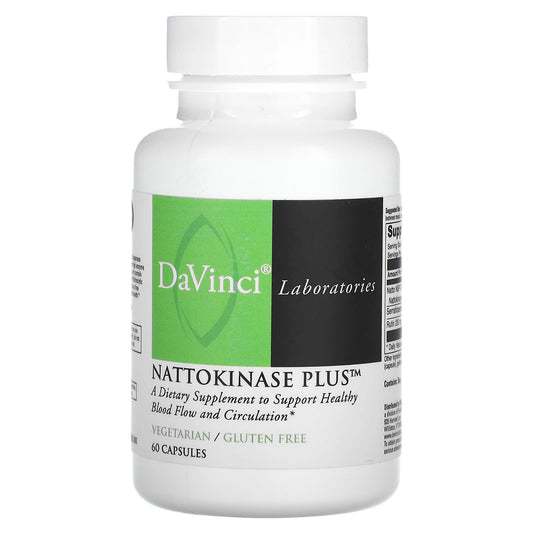 DaVinci Laboratories of Vermont-Nattokinase Plus-60 Capsules