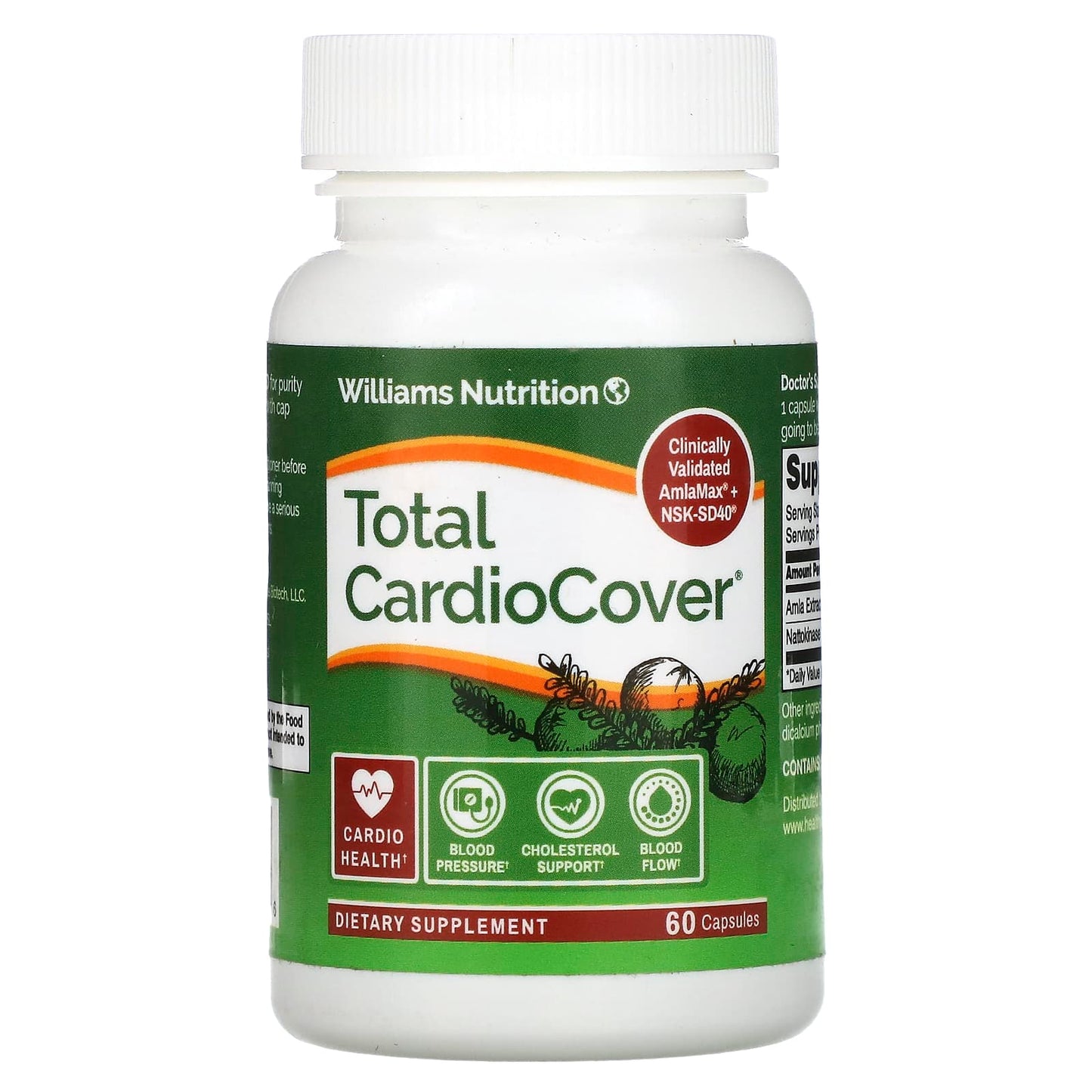 Williams Nutrition-Total CardioCover-60 Capsules