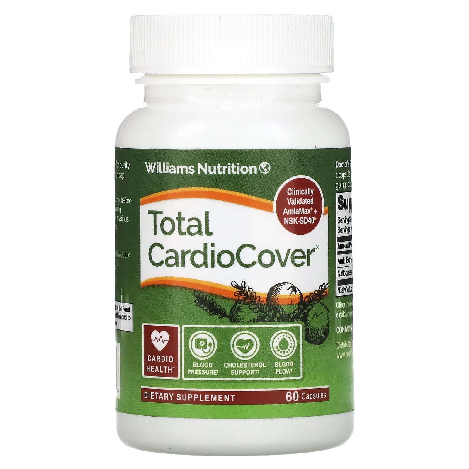 Williams Nutrition-Total CardioCover-60 Capsules