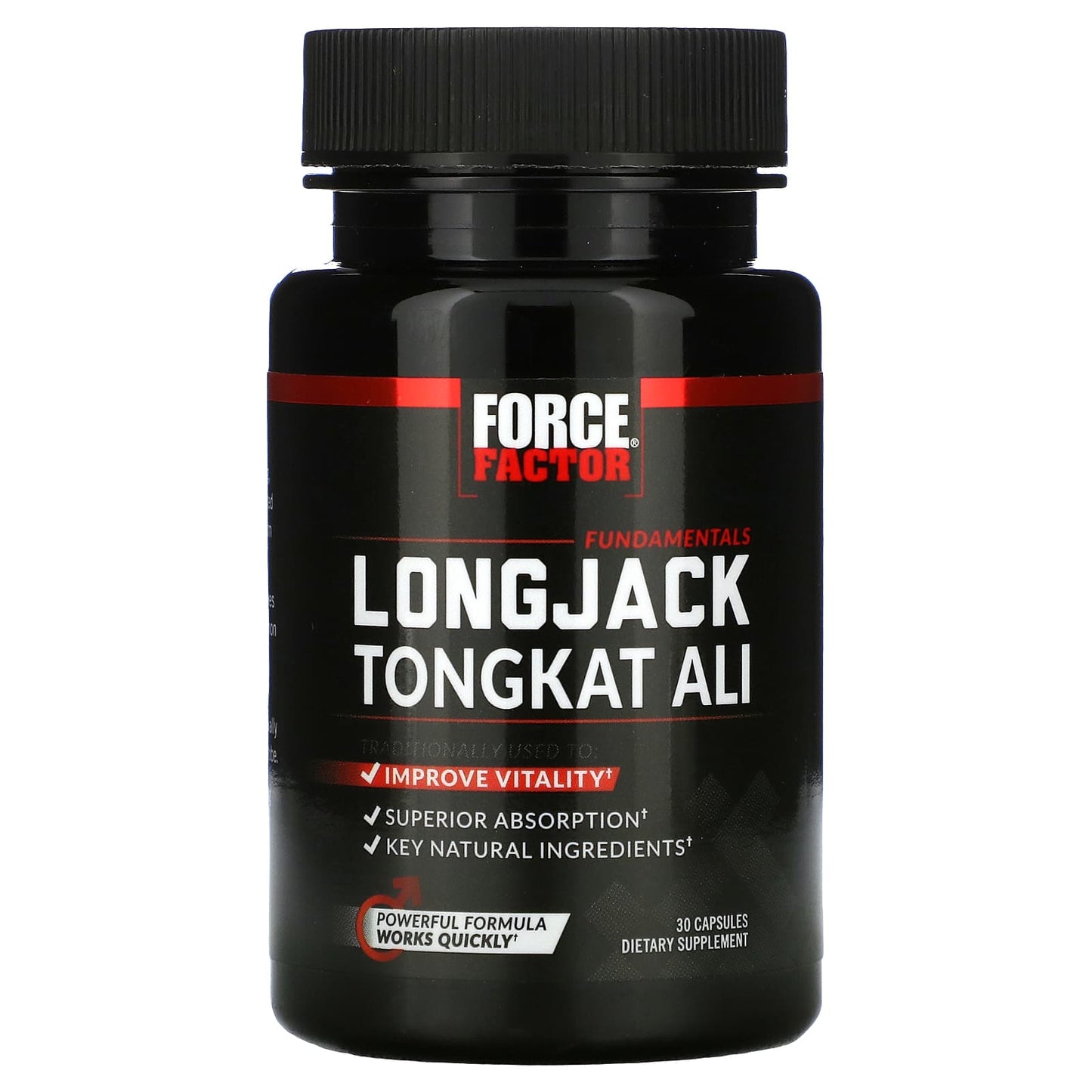 Force Factor, Longjack Tongkat Ali, 500 mg, 30 Capsules