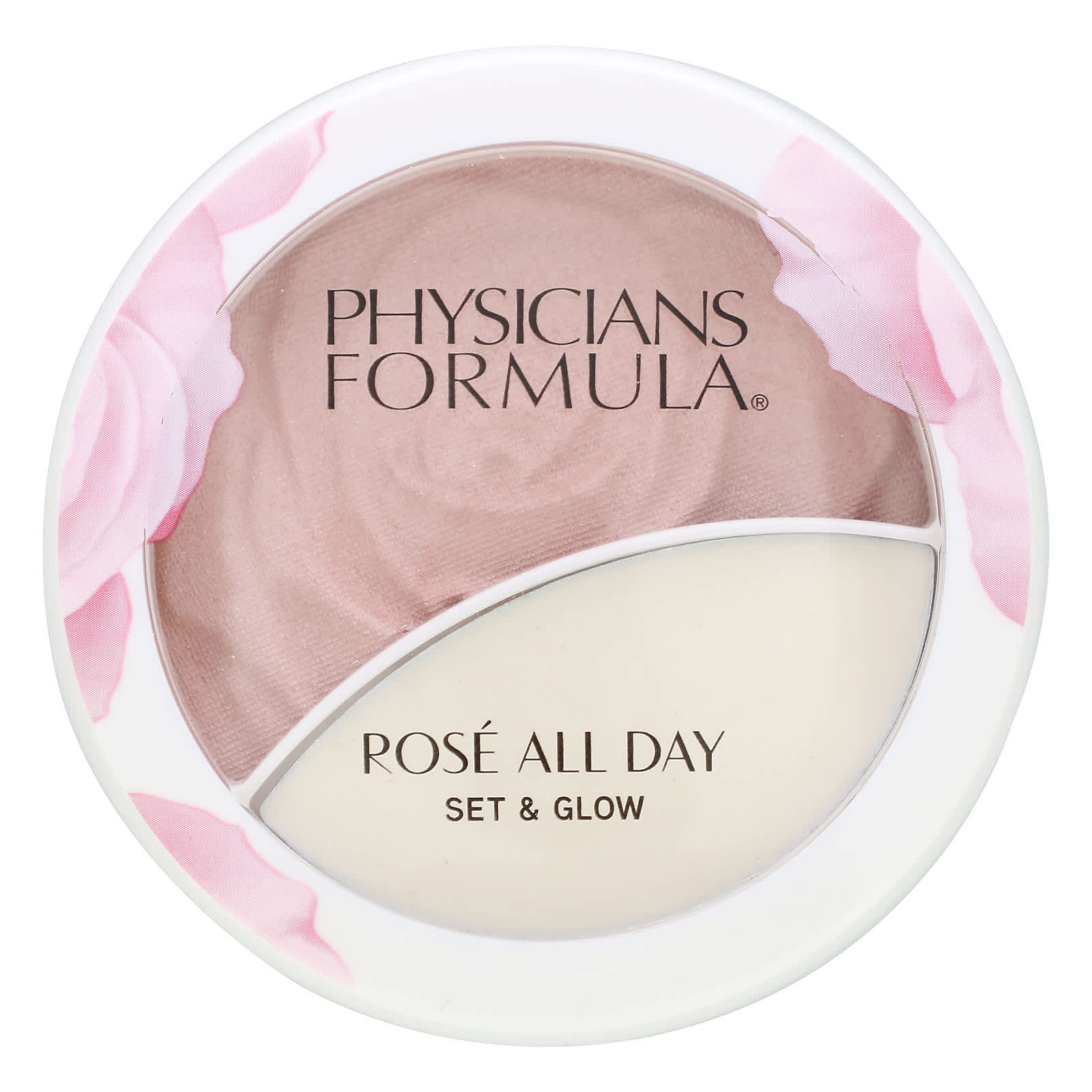 Physicians Formula-Rosé All Day-Set & Glow-Illuminating Powder & Dewy Balm-1711500 Brightening Rose-1 Count