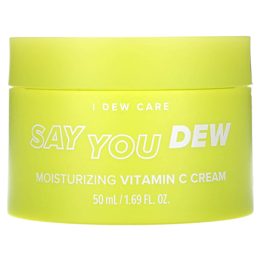 I Dew Care-Say You Dew-Moisturizing Vitamin C Cream-1.69 fl oz (50 ml)