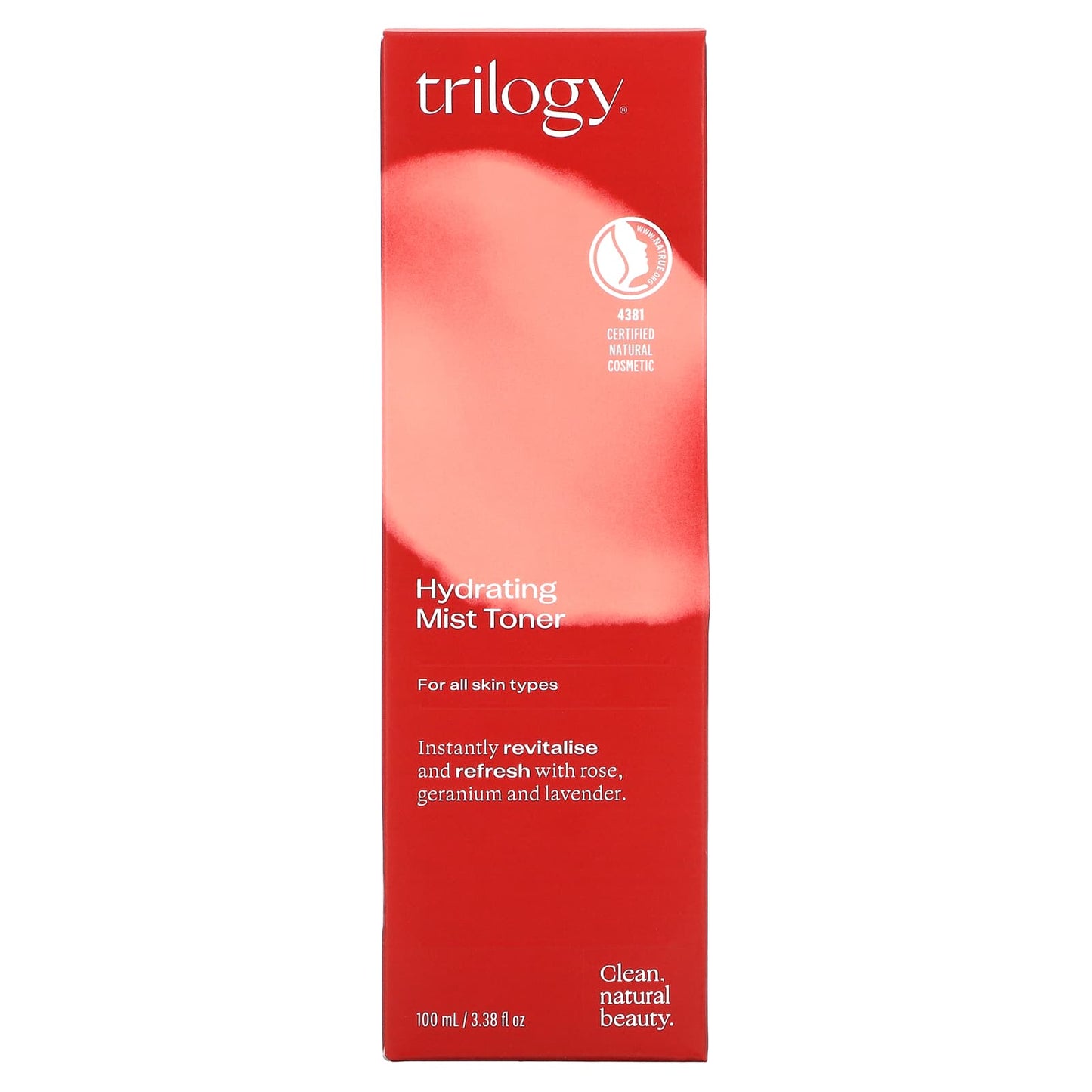 Trilogy, Hydrating Mist Toner, 3.38 fl oz (100 ml)