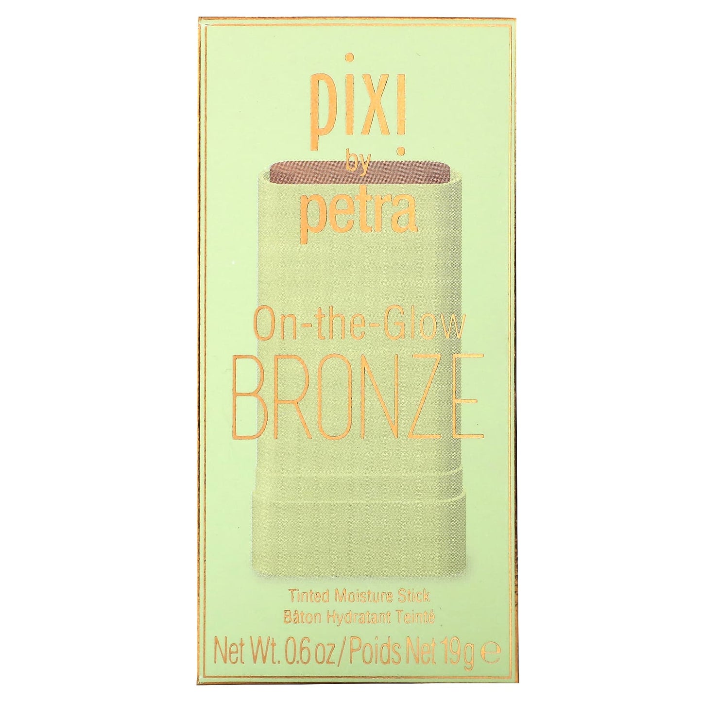 Pixi Beauty, On-the-Glow Bronze, Tinted Moisture Stick, Soft Glow, 0.6 oz (19 g)