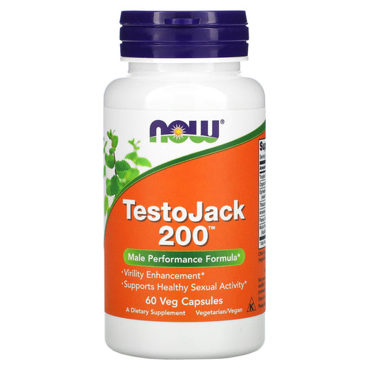 NOW Foods-TestoJack 200-60 Veg Capsules