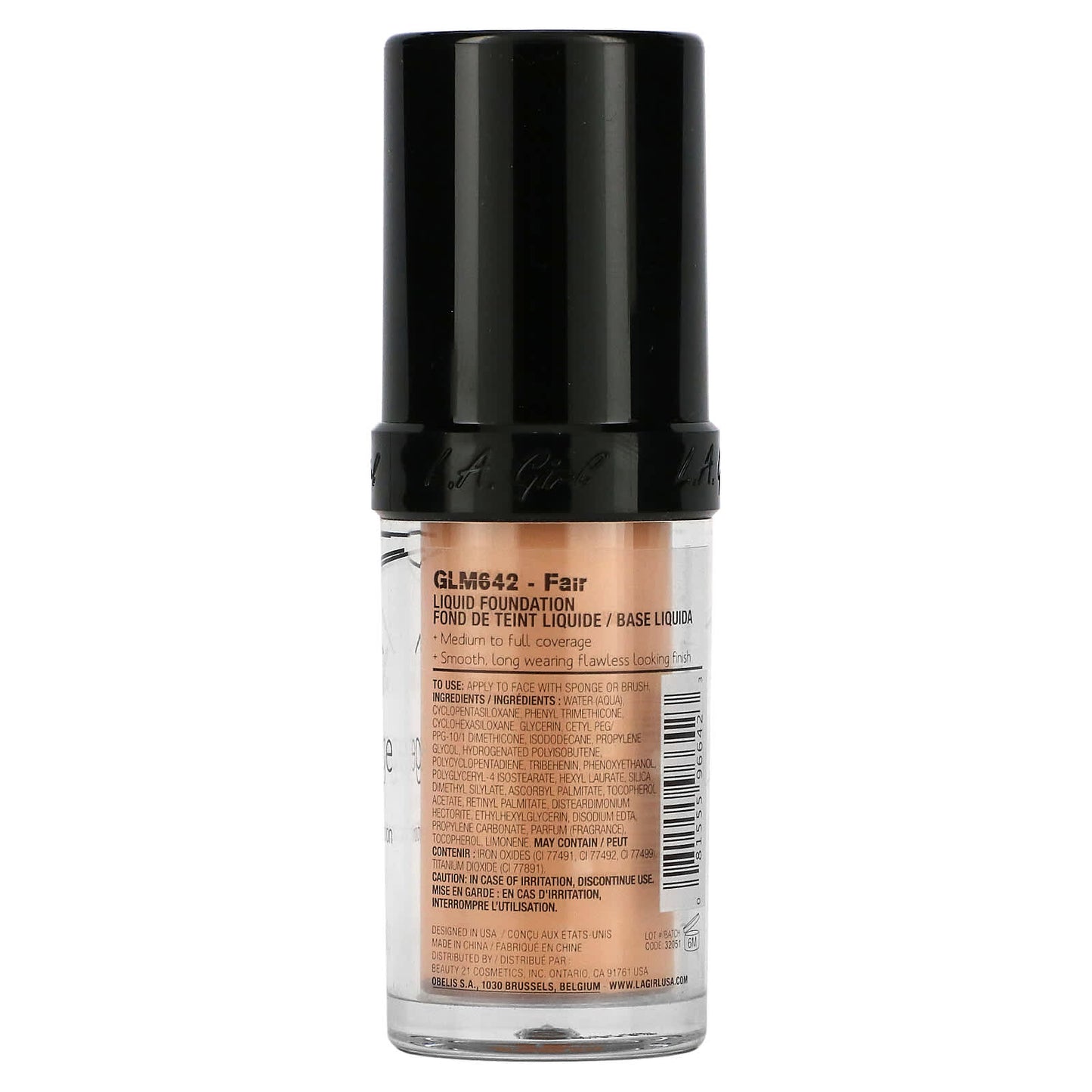 L.A. Girl, Pro Coverage HD Foundation, Fair, 0.95 fl oz (28 ml)