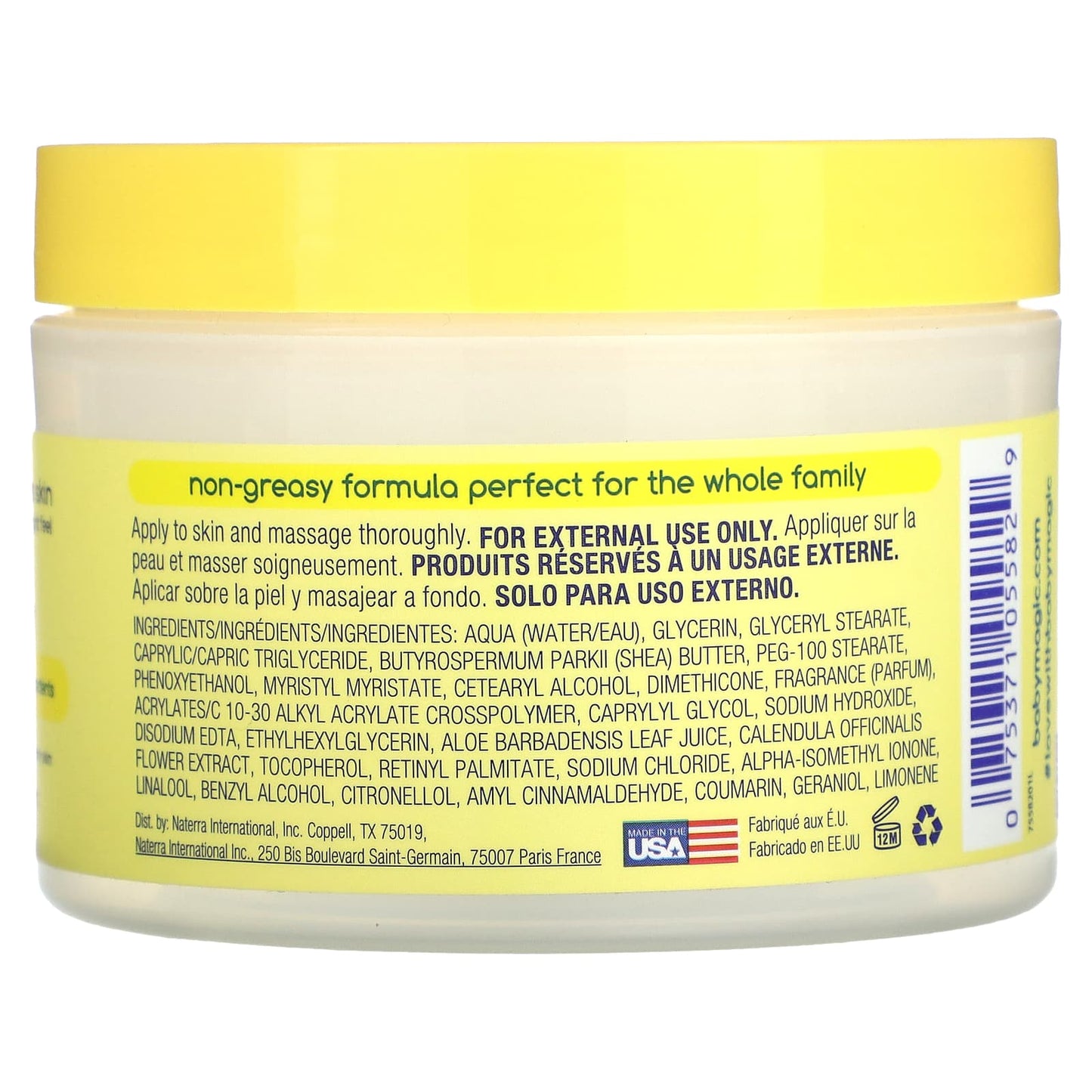 Baby Magic, Creamy Whipped Butter, Soft Powder , 8.4 oz (240 g)