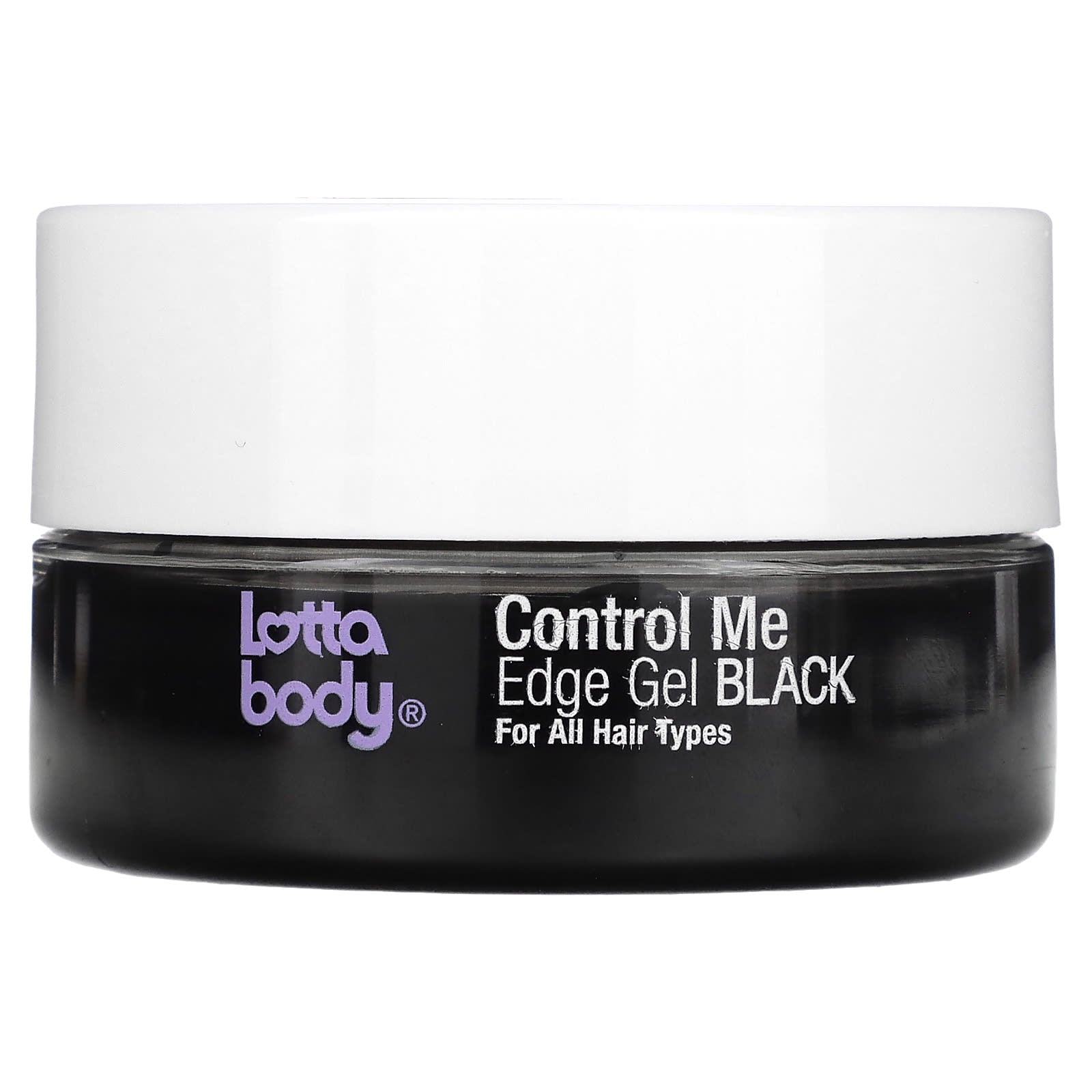 Lottabody-Control Me-Edge Gel-Black-With Coconut & Shea Oils-2.25 oz (63.7 g)