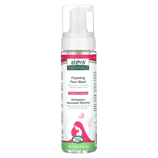 Aleva Naturals-Foaming Fem Wash-6.75 fl oz (200 ml)