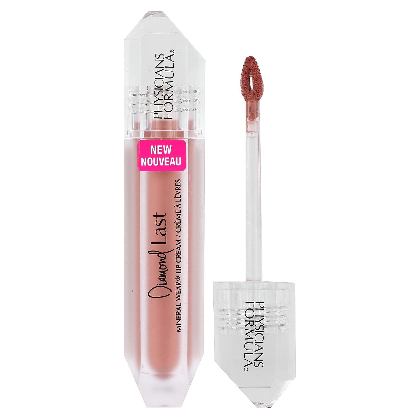 Physicians Formula-Diamond Last-Mineral Wear Lip Cream-1712799 Topaz Taupe-0.16 fl oz (4.8 ml)