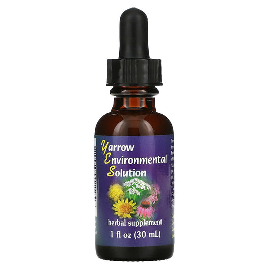 Flower Essence Services-Yarrow Environmental Solution-1 fl oz (30 ml)