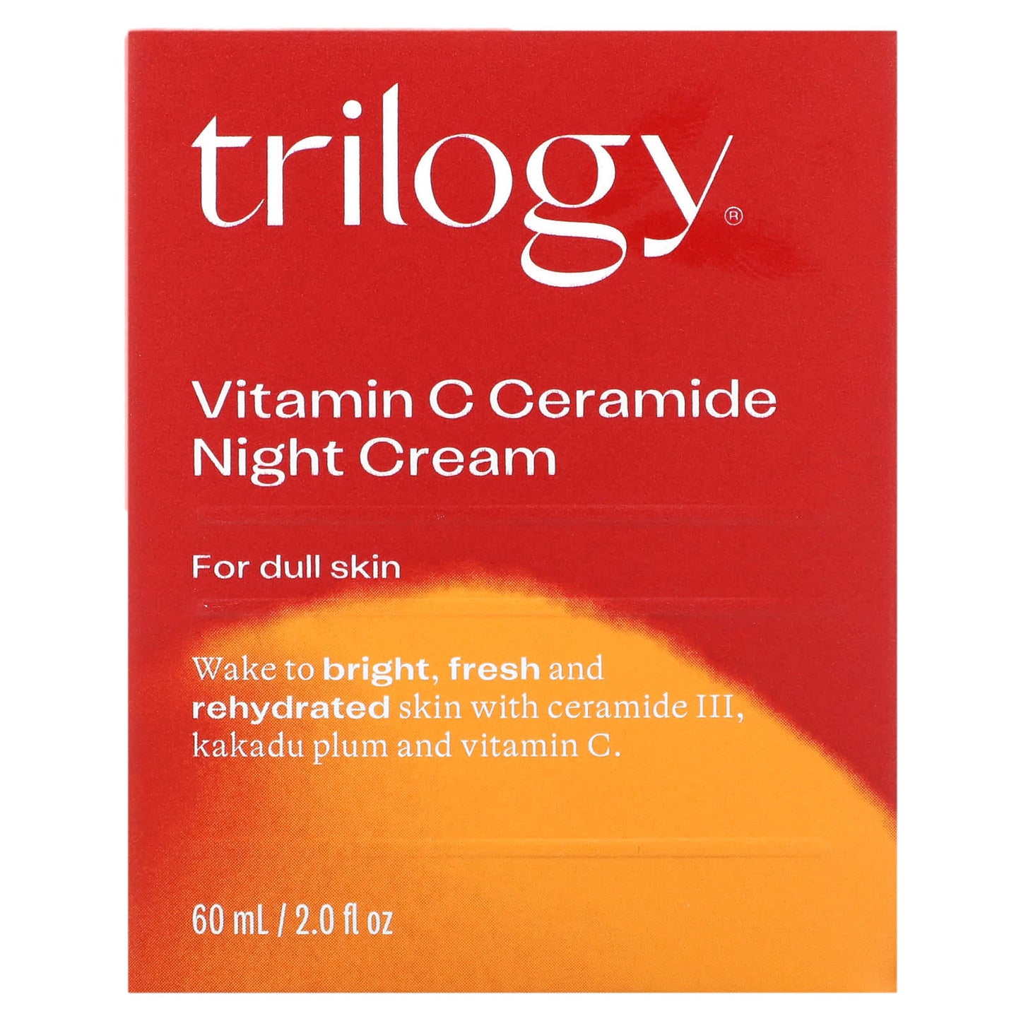 Trilogy-Vitamin C Ceramide Night Cream-2 fl oz (60 ml)