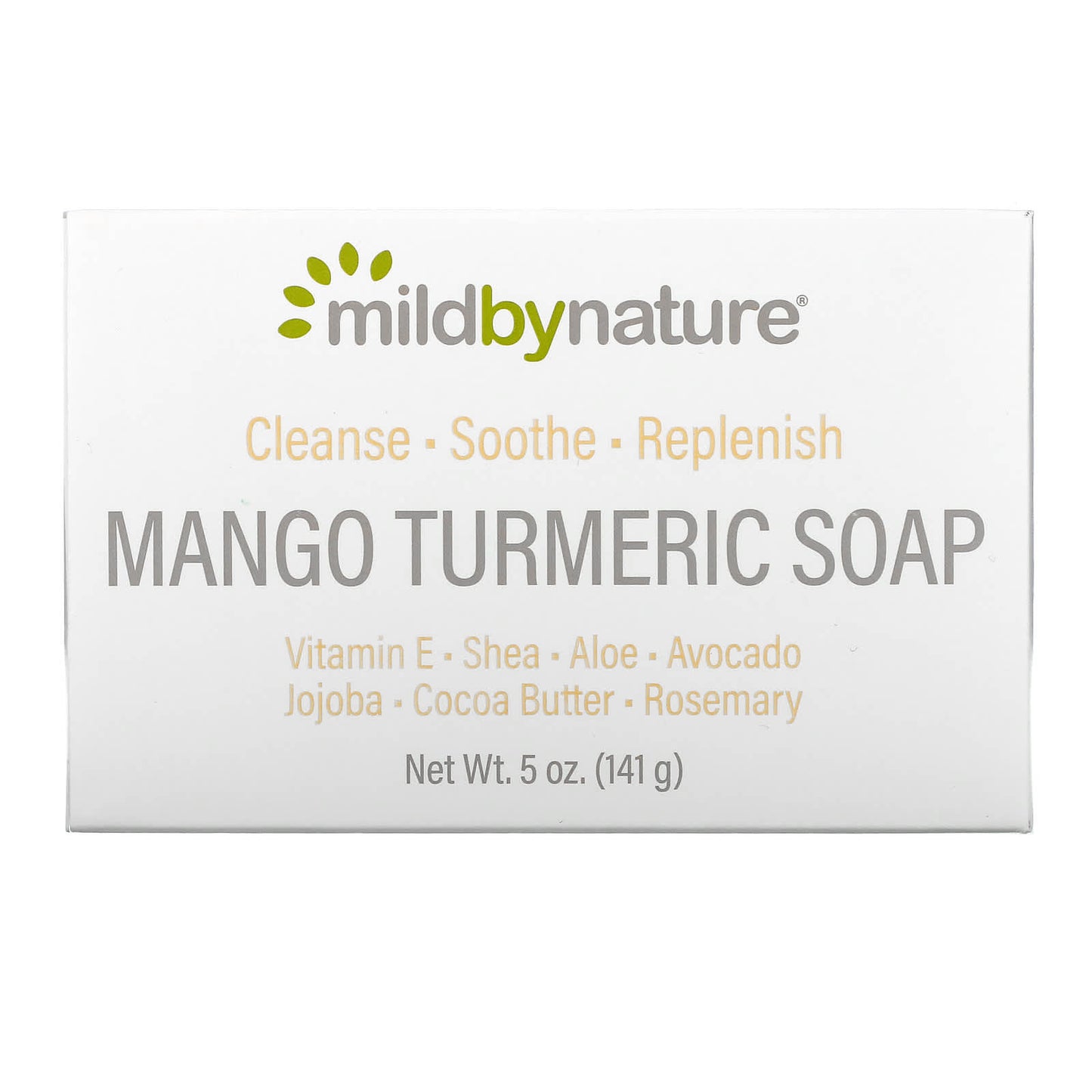 Mild By Nature-Mango Turmeric Bar Soap-5 oz (141 g)