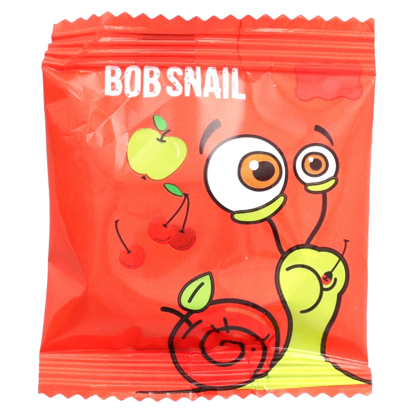 Bob Snail, Fruit Jelly, Apple-Sour Cherry, 10 Count, 9 g Each