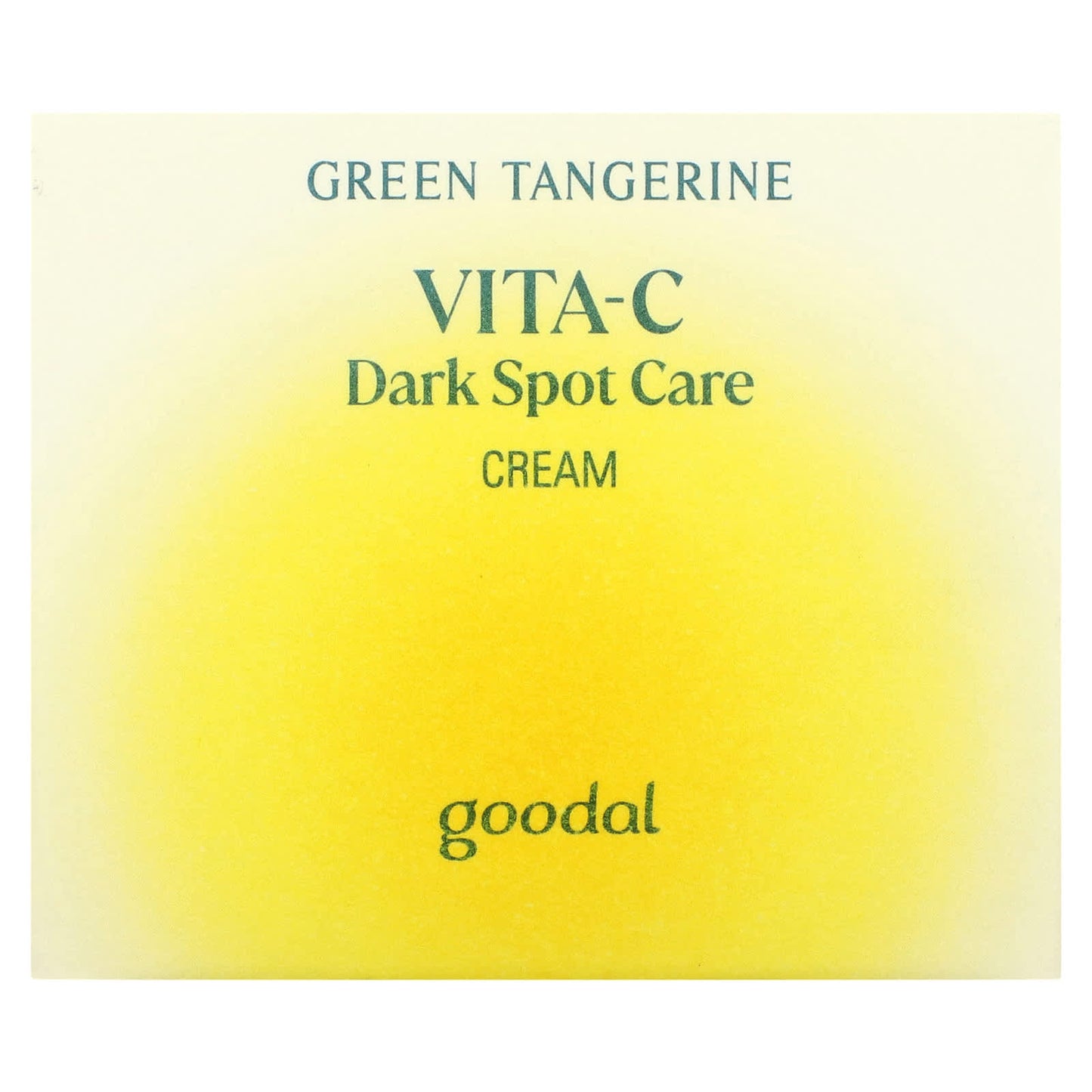 Goodal, Green Tangerine Vita C Dark Spot Care Cream, 1.69 fl oz (50 ml)