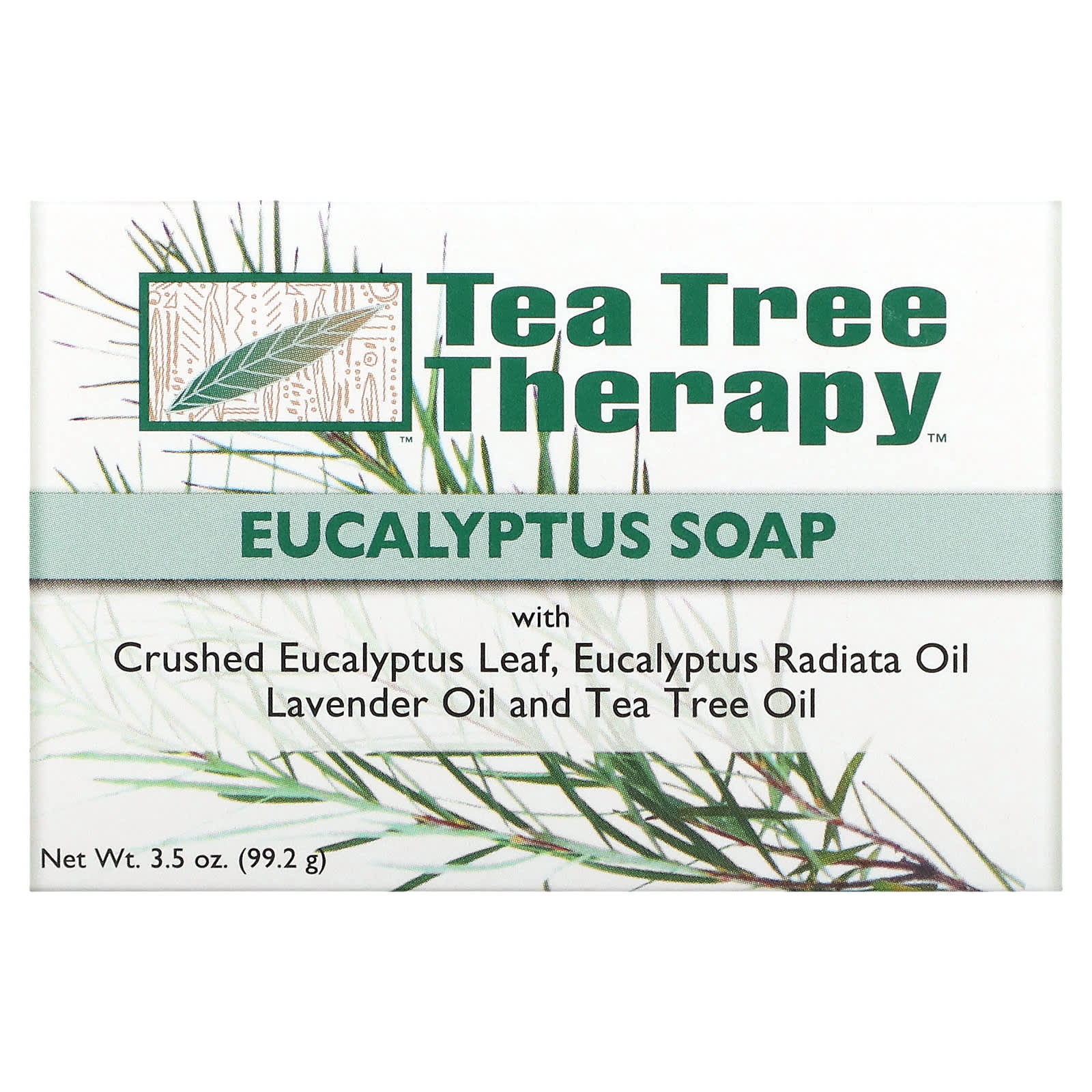 Tea Tree Therapy-Eucalyptus Bar Soap-3.5 oz (99.2 g)