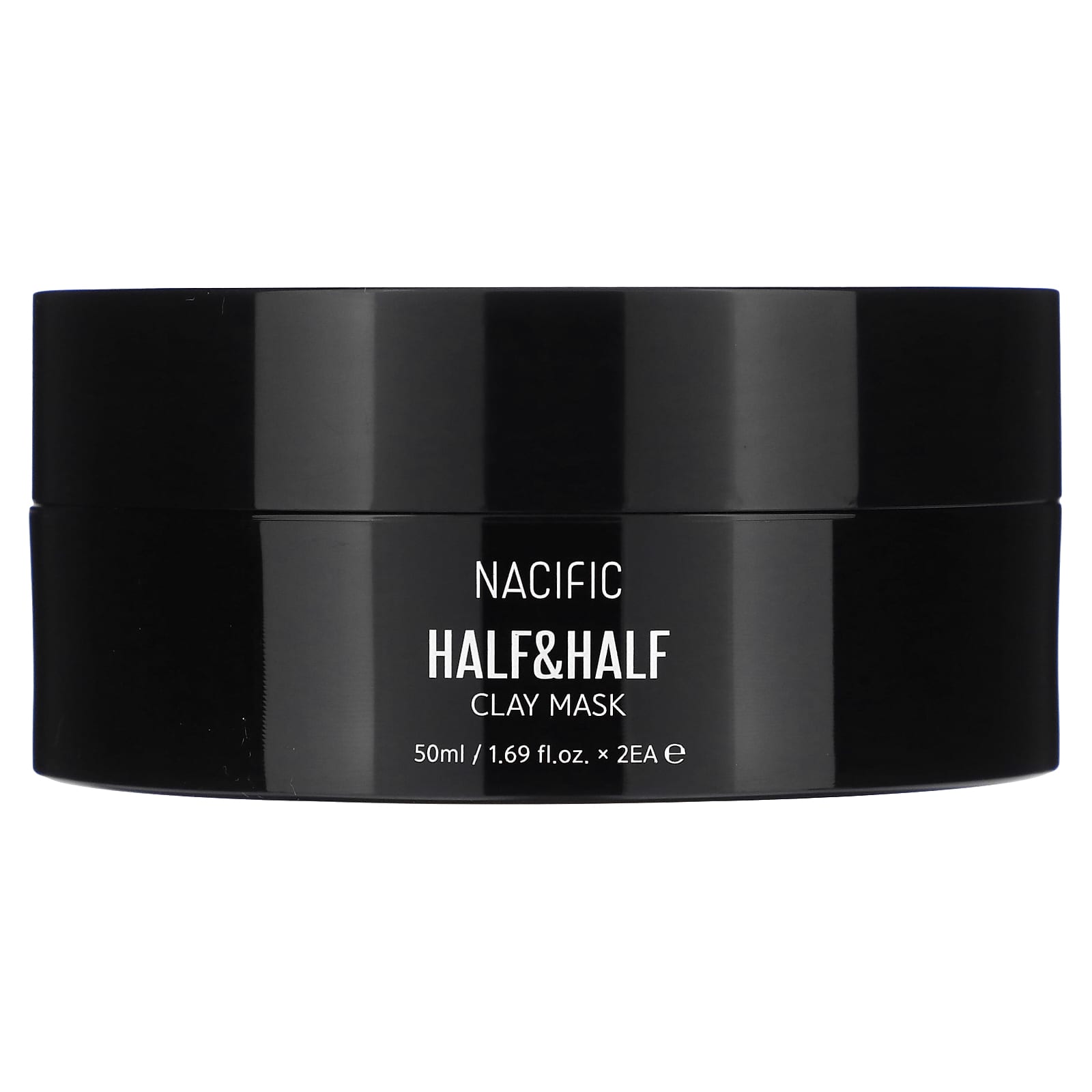 Nacific-Half & Half-Clay Beauty Mask-2 Clay Masks-1.69 fl oz (50 ml) Each