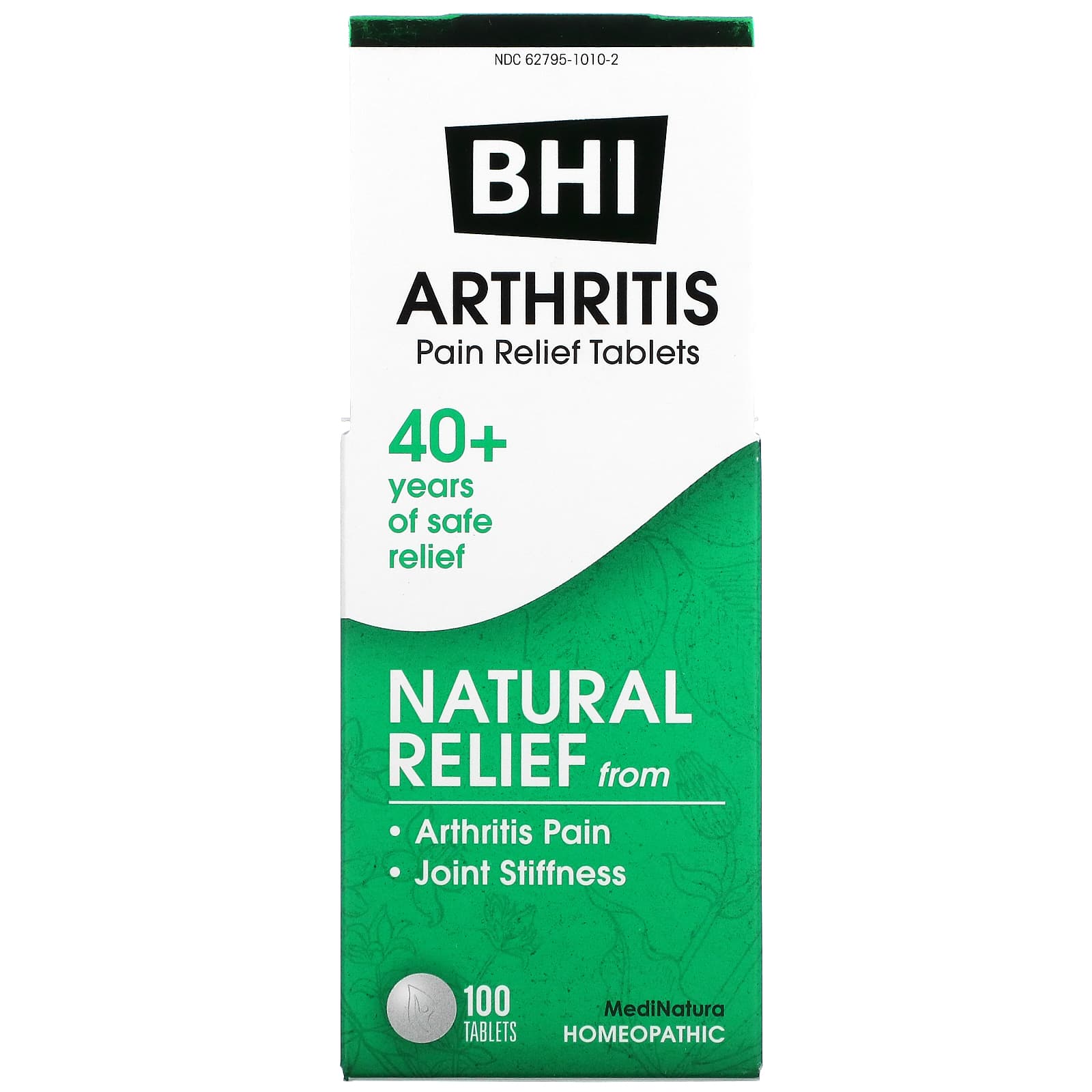 MediNatura-BHI-Arthritis-Pain Relief Tablets-100 Tablets