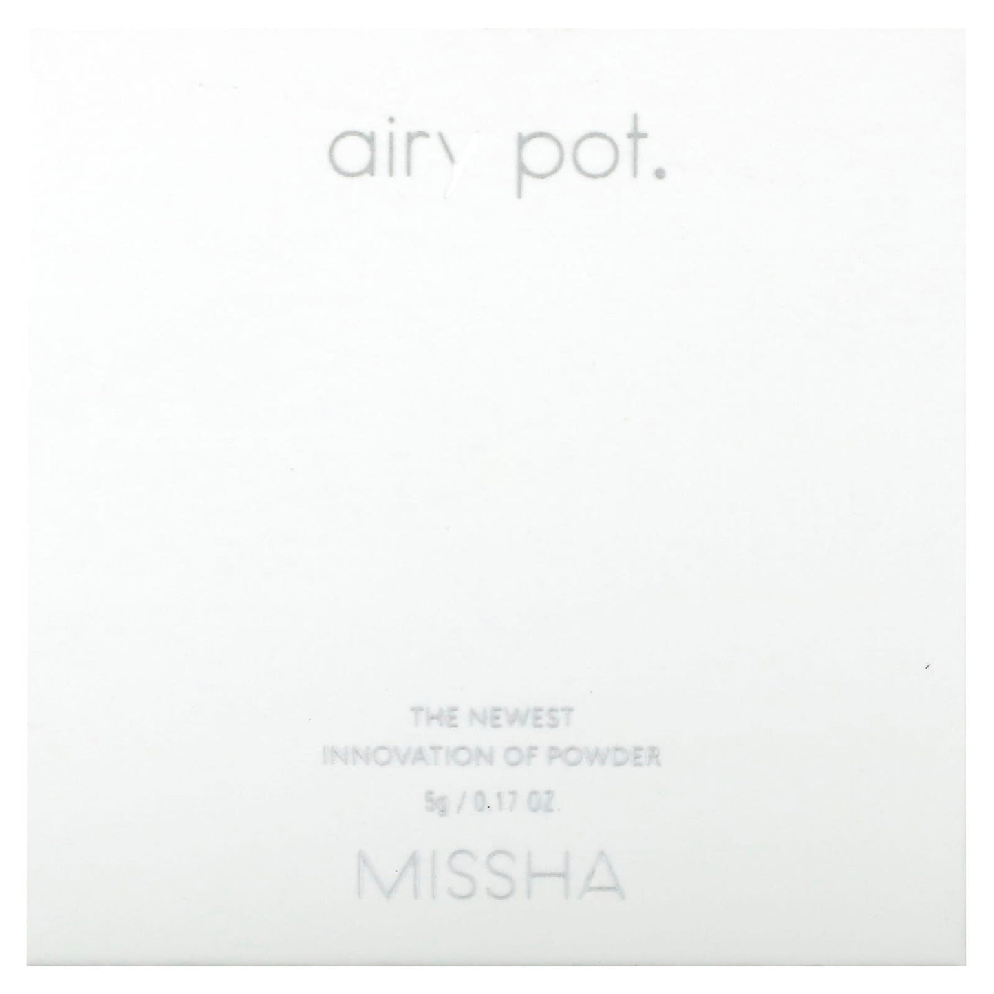 Missha, Airy Pod Pressed Powder, Pink, 0.17 oz (5 g)