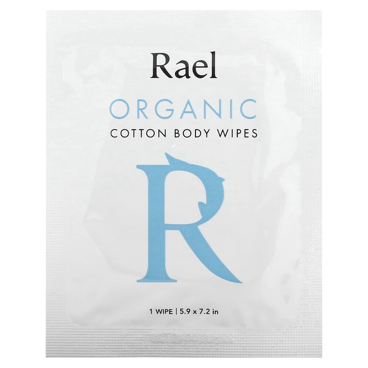 Rael, Organic Cotton Body Wipes, Fragrance Free, 10 Individually Wrapped Wipes