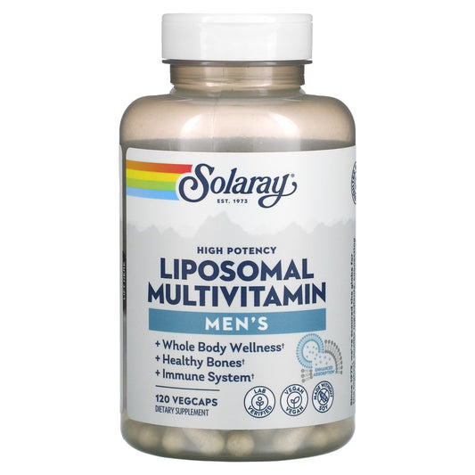 Solaray-High Potency Men's Liposomal Multivitamin-120 VegCaps