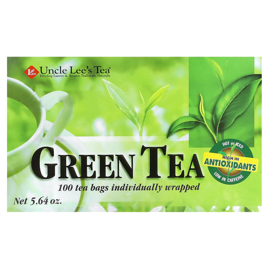 Uncle Lee's Tea-Legends of China-Green Tea-100 Tea Bags-5.64 oz