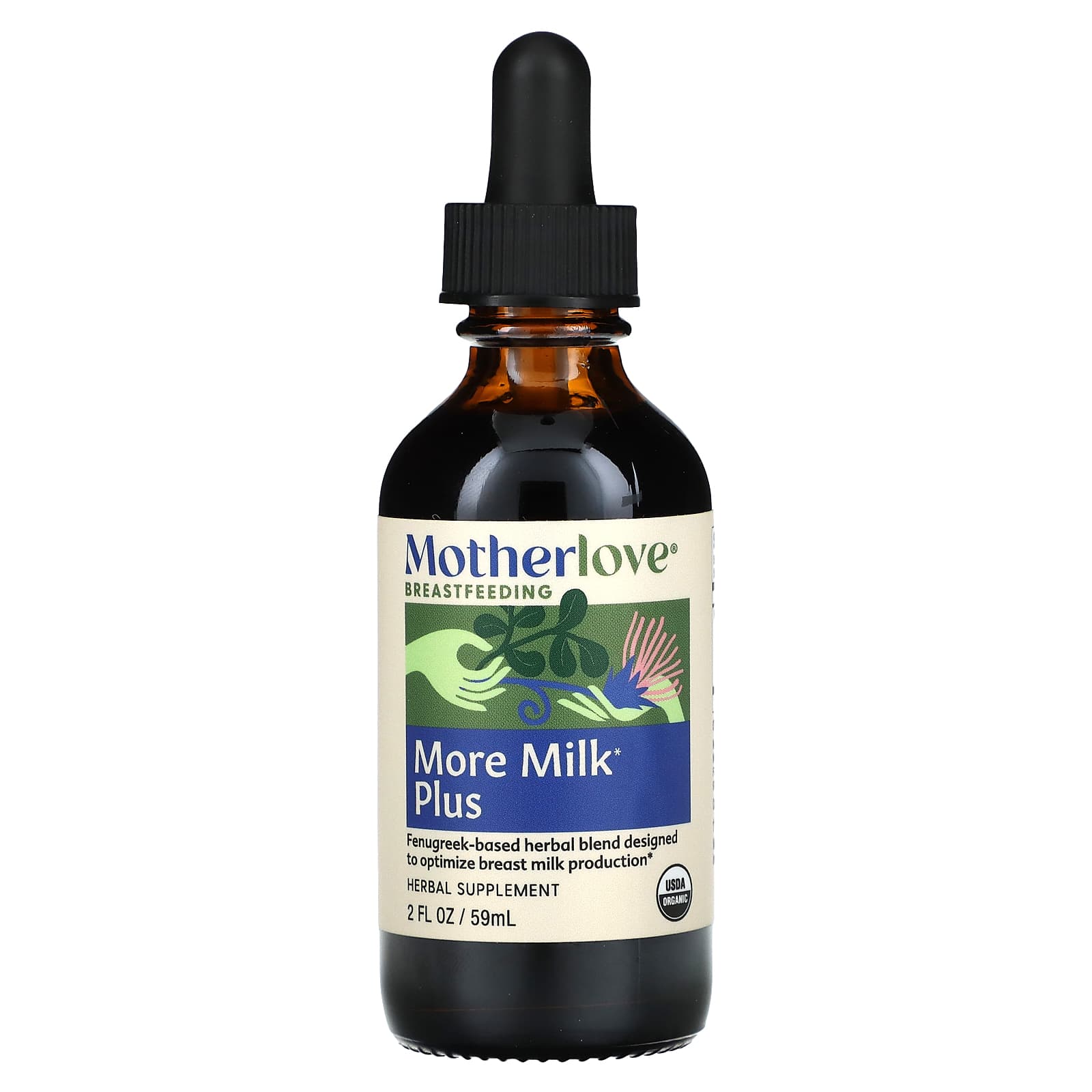 Motherlove-Breastfeeding-More Milk Plus-2 fl oz (59 ml)