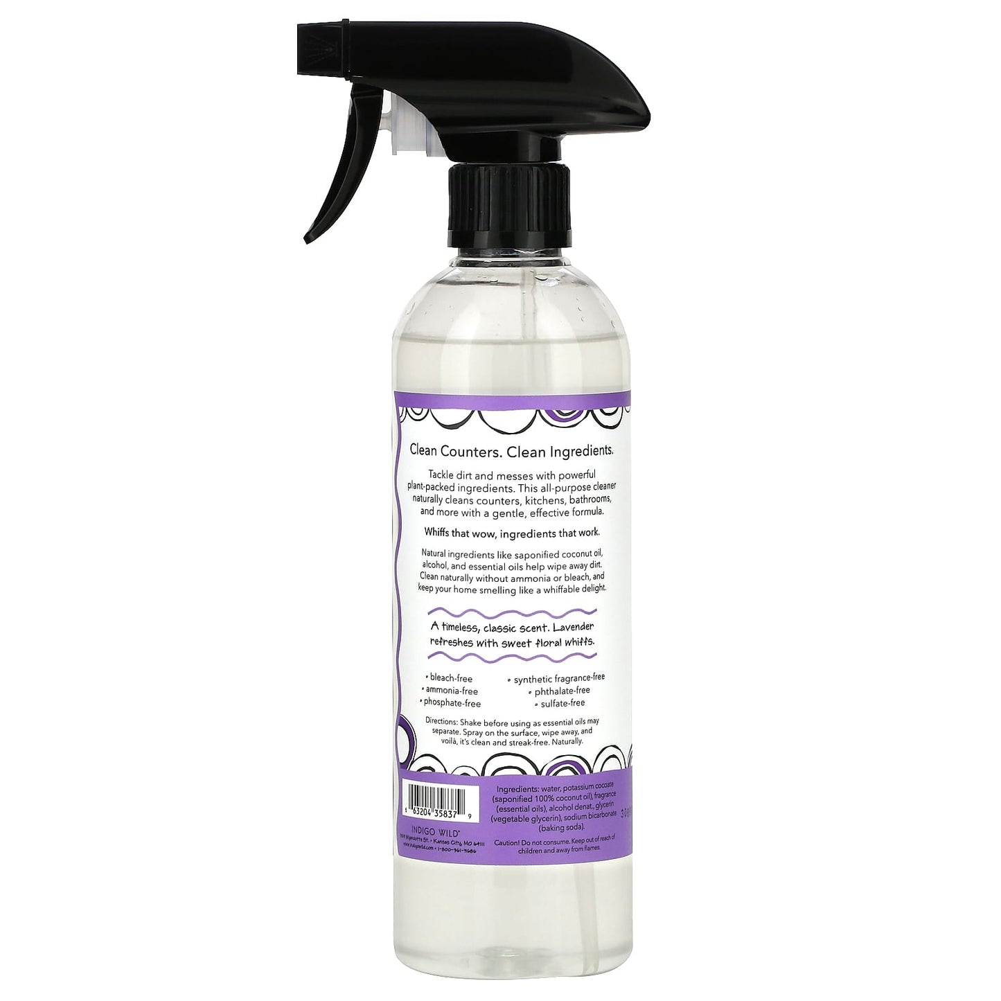 ZUM, All-Purpose Cleaner, Lavender, 16 fl oz (473 ml)