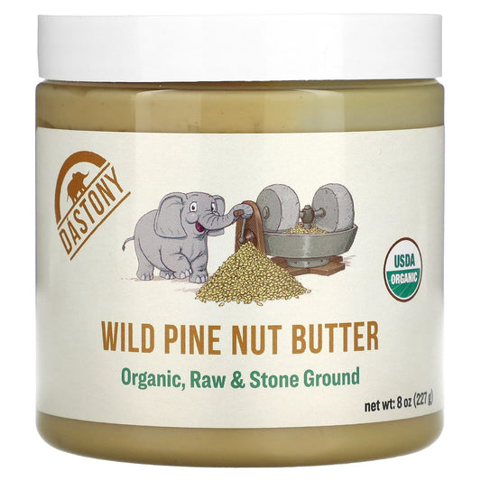 Dastony-Organic Wild Pine Nut Butter- 8 oz (227 g)