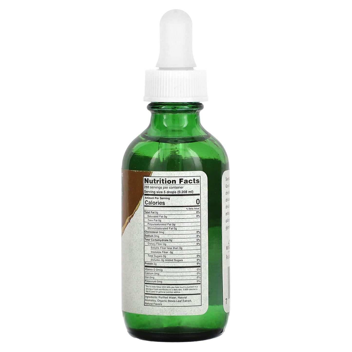 Wisdom Natural, SweetLeaf, Sweet Drops, Coconut, 2 fl oz (60 ml)