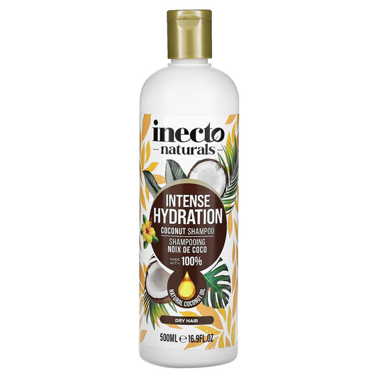 Inecto-Intense Hydration-Coconut Shampoo-16.9 fl oz (500 ml)