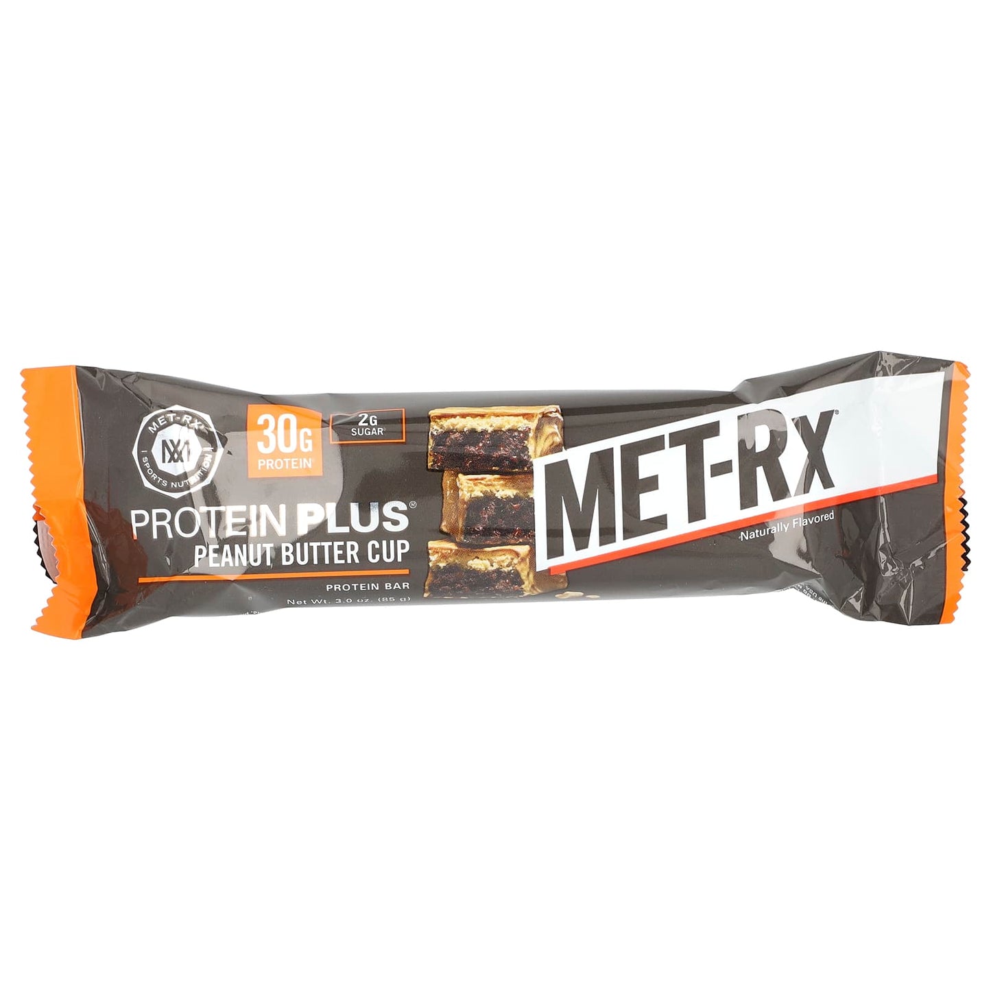 MET-Rx, Protein Plus Bar, Peanut Butter Cup, 9 Bars, 3 oz (85 g) Each